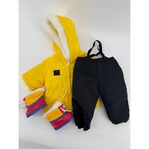 American Girl Doll Pleasant Company Terrific Tubing Outfit 1997 Winter Coat Boot